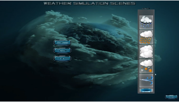 多种航空气象三维演示